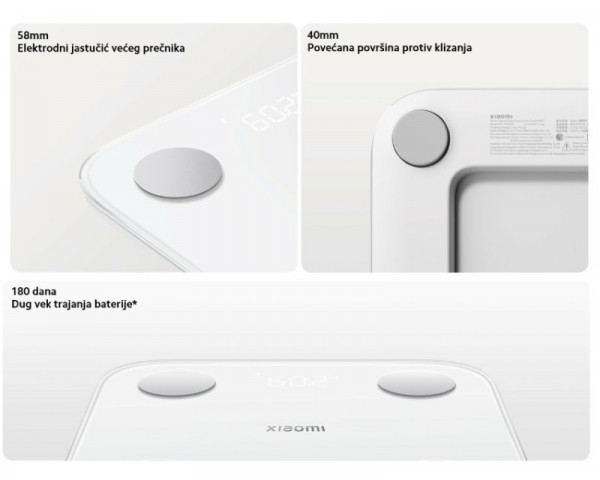 XIAOMI Mi Pametna Vaga S400 (BHR7793GL)