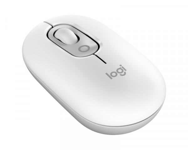 LOGITECH Pop Mouse with Emoji, Off-White miš