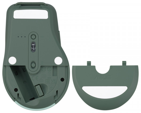 ASUS MD200 Silent Plus Wireless miš zeleni