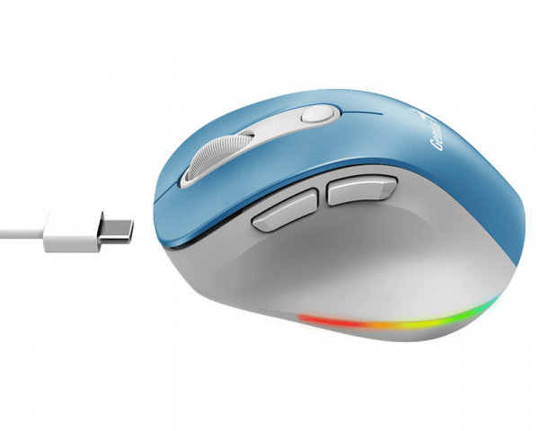 GENIUS Ergo 9000S Pro Light Blue miš
