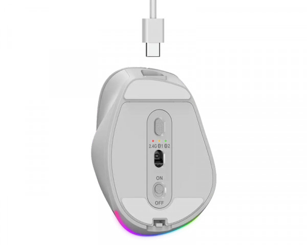 GENIUS Ergo 9000S Pro Pearl White USB miš