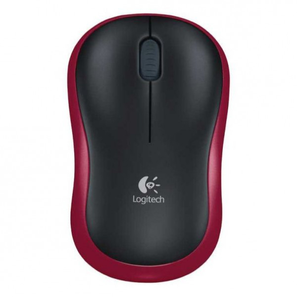 LOGITECH M185 Wireless crveni miš
