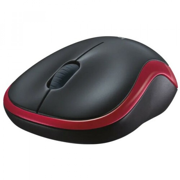 LOGITECH M185 Wireless crveni miš