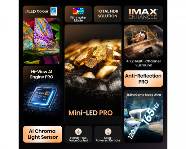 HISENSE 85 inča 85U8Q ULED Mini-LED 4K UHD Smart TV