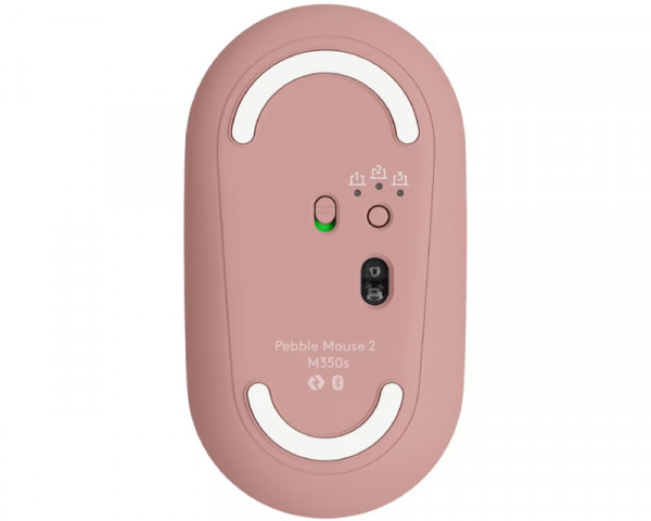 LOGITECH Pebble 2 M350s Wireless Roze miš