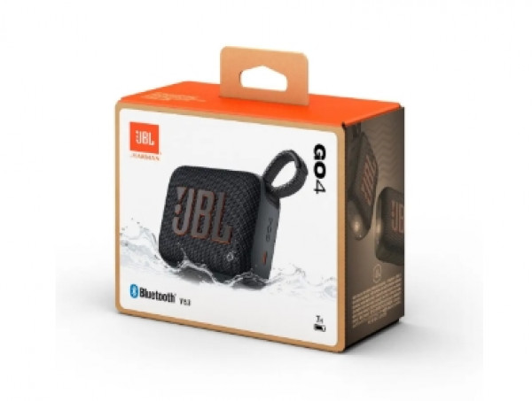 JBL GO 4 Black Bluetooth zvučnik