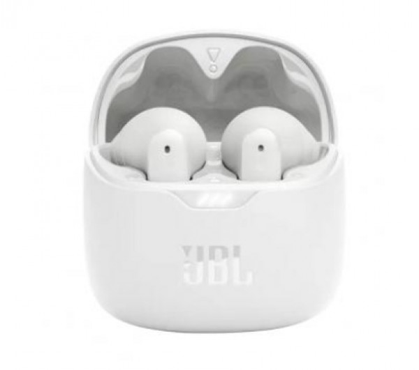 JBL Tune Flex bele bežične slušalice