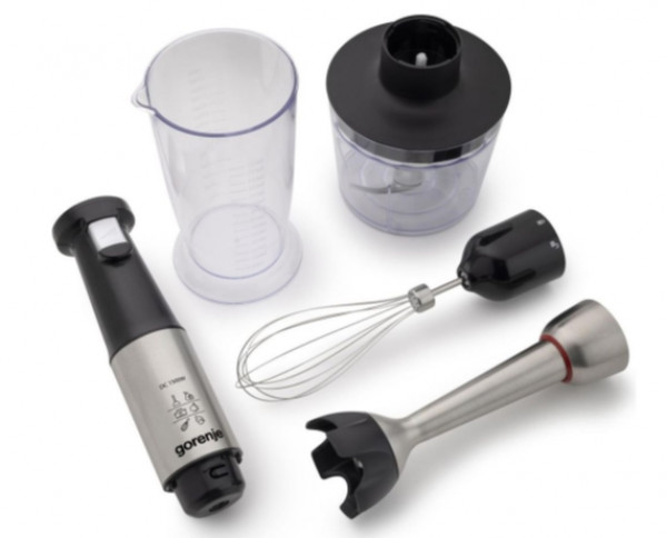 GORENJE HBX1500VS Štapni mikser 3 u 1 - blender, mutilica i seckalica