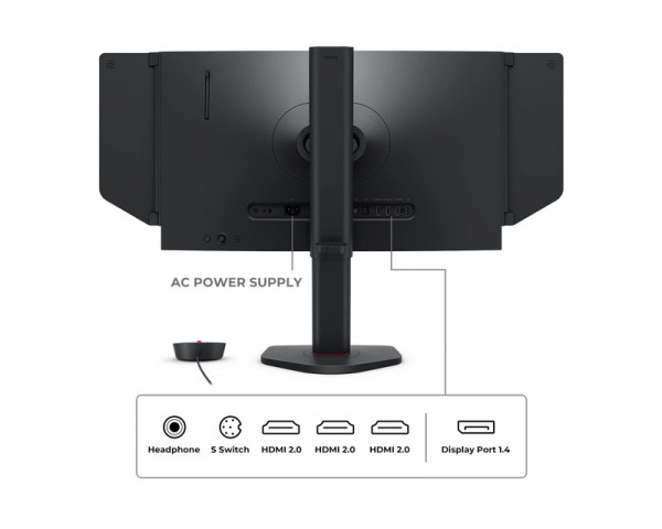 BENQ Zowie 24.1 inča XL2566X+ LED Gaming 400Hz crni monitor