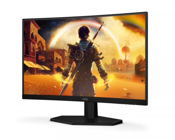 AOC 23.6 inča C24G42E FHD 1920x1080 VA 180 Hz zakrivljeni gaming monitor