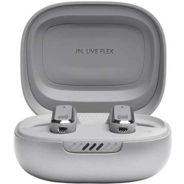 JBL Live Flex bluetooth slusalice srebrna