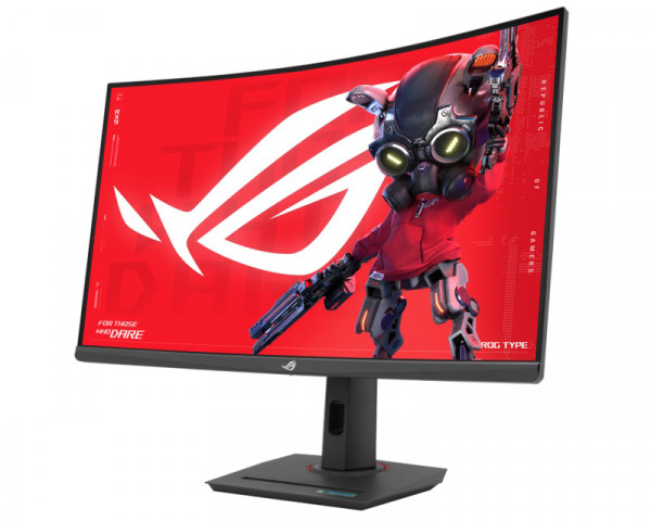 ASUS 32 inch ROG Strix XG32WCS USB Type-C Gaming zakrivljeni monitor crni