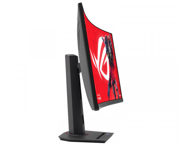 ASUS 32 inch ROG Strix XG32WCS USB Type-C Gaming zakrivljeni monitor crni