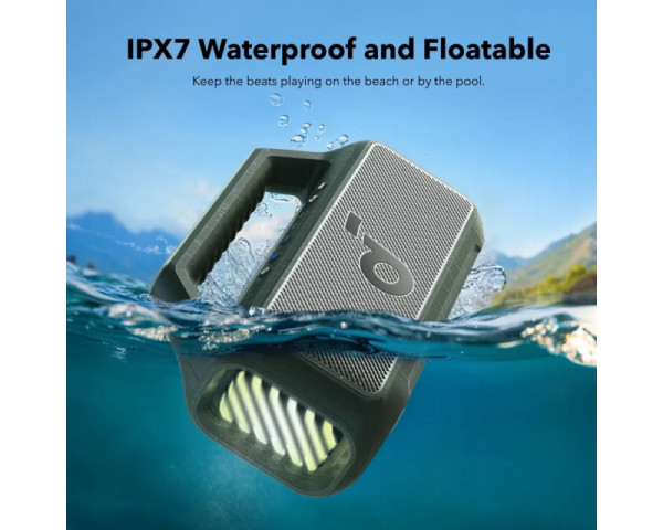 ANKER Soundcore Boom 2 80W 2.1 prenosivi bluetooth IPX7 zvučnik zeleni