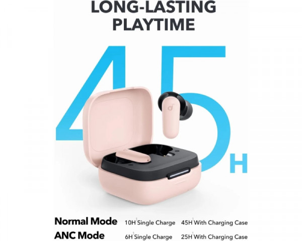ANKER Soundcore P30i TWS BT bubice sa mikrofonom roze