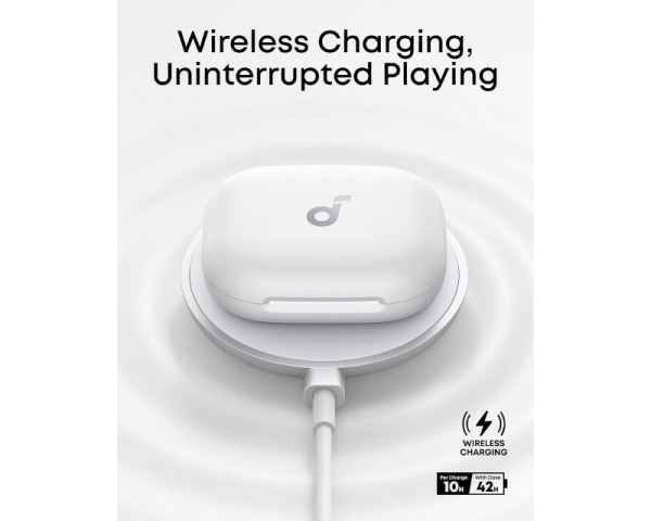 ANKER Soundcore AeroFit 2 BT bubice sa mikrofonom bele