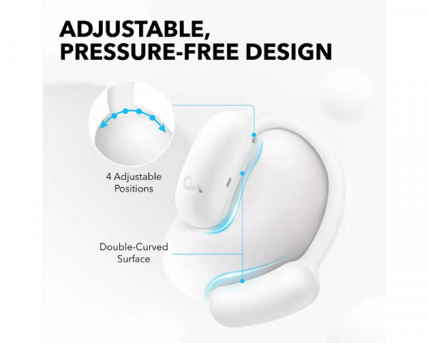 ANKER Soundcore AeroFit 2 BT bubice sa mikrofonom bele