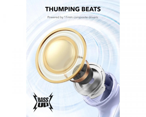 ANKER Soundcore P40i TWS BT bubice sa mikrofonom ljubičaste