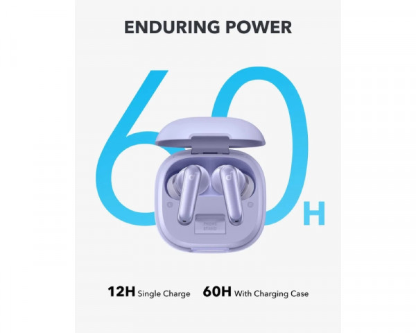 ANKER Soundcore P40i TWS BT bubice sa mikrofonom ljubičaste