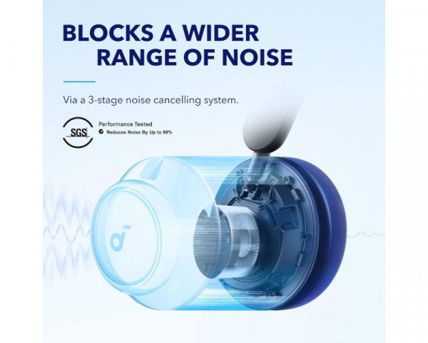 ANKER Soundcore Space Q45 ANC BT slušalice crne