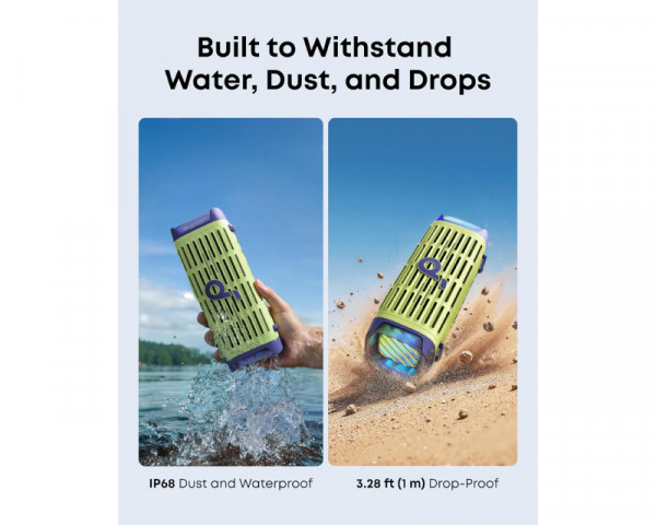 ANKER Soundcore Boom 3i 50W prenosni bluetooth IP68 zvučnik zeleni