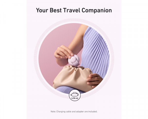 ANKER MagGo Bežični 3u1 sklopivi punjač roze