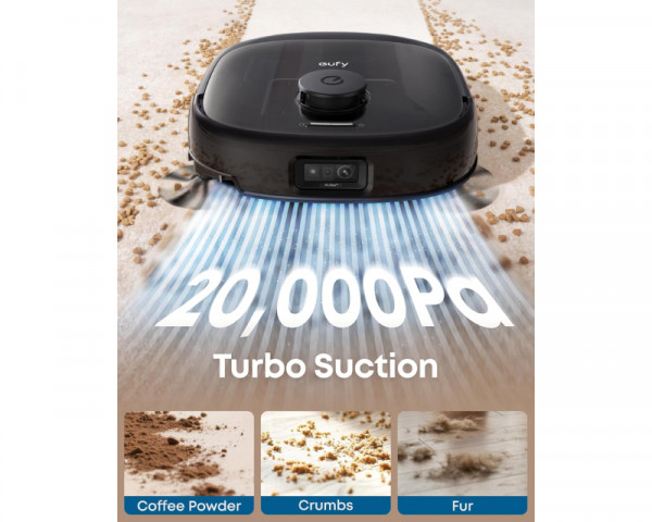 ANKER Eufy Omni E25 HydroJet Robot Usisivač sa bazom crni