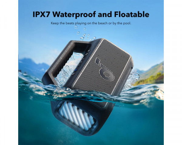 ANKER Soundcore Boom 2 80W 2.1 prenosivi bluetooth IPX7 zvučnik crni
