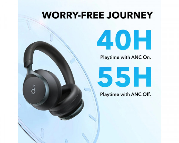 ANKER Soundcore Space One ANC BT slušalice crne