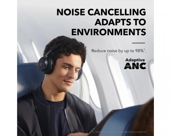 ANKER Soundcore Space One ANC BT slušalice crne