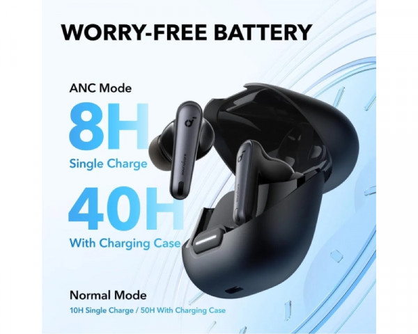 ANKER Soundcore Liberty 4 NC TWS ANC BT bubice sa mikrofonom crne