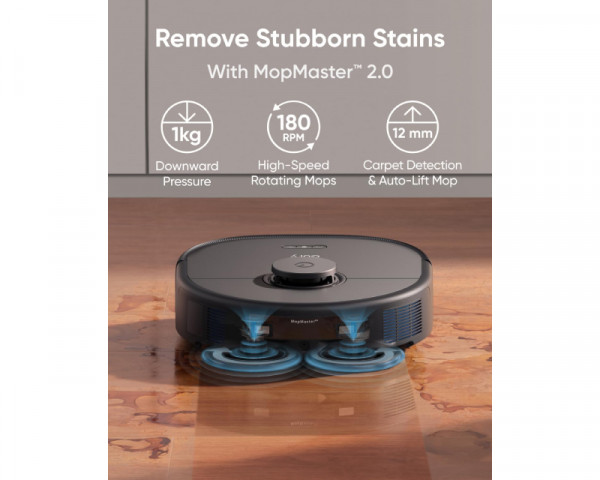 ANKER Eufy Omni X10 Pro MopMaster Robot Usisivač sa bazom crni