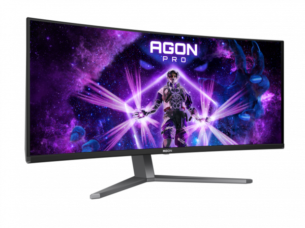 AOC Monitor AG346UCD 34 inch OLED, zakrivljen 3440X1440 1750,03 ms HDMI X2,DP,USBA Sync VESA zvucnici