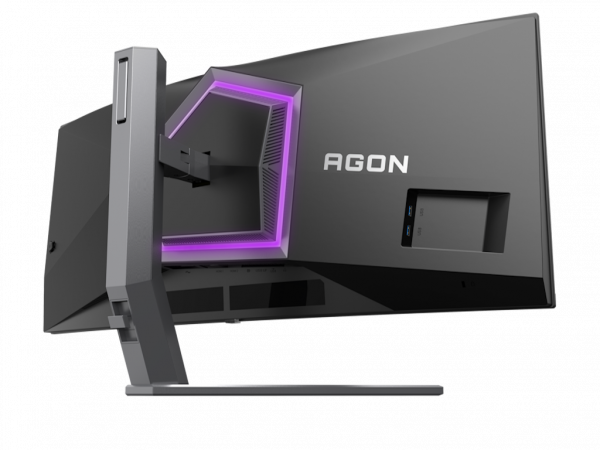 AOC Monitor AG346UCD 34 inch OLED, zakrivljen 3440X1440 1750,03 ms HDMI X2,DP,USBA Sync VESA zvucnici