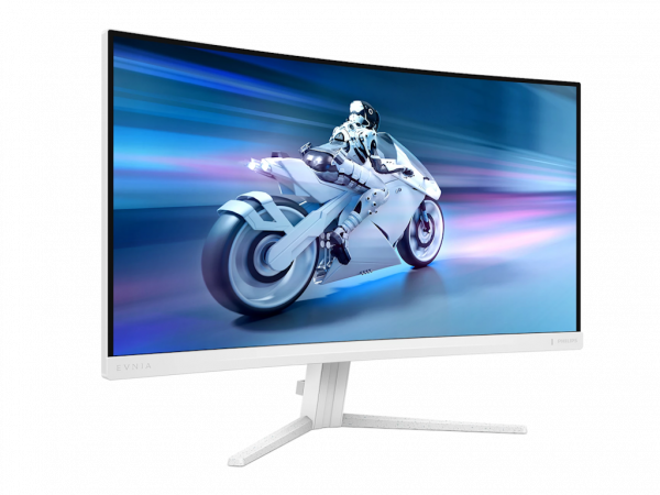 PHILIPS Monitor 27M2C5201L00 27 inch VA,zakrivljen 1920X1080 180Hz 1ms GtG HDMIx2,DP VESA bela