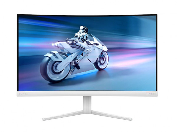 PHILIPS Monitor 27M2C5201L00 27 inch VA,zakrivljen 1920X1080 180Hz 1ms GtG HDMIx2,DP VESA bela
