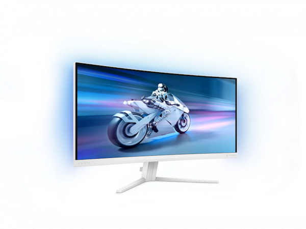 PHILIPS Monitor 27M2C5201L00 27 inch VA,zakrivljen 1920X1080 180Hz 1ms GtG HDMIx2,DP VESA bela