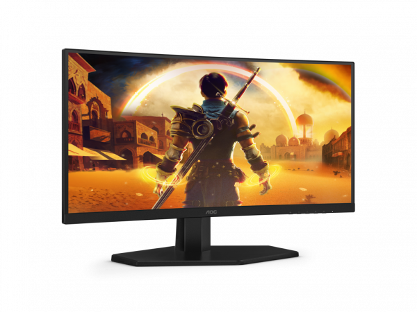AOC Monitor C24G42E 23.6 inch VA 1920X1080 180Hz 4 ms GtG HDMIx2,DP Adaptive Sync VESA crna