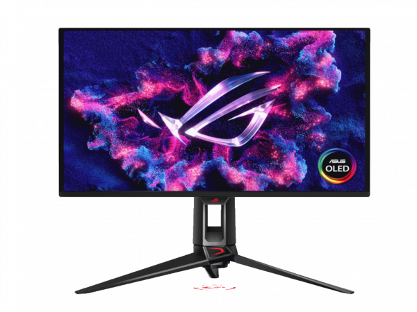 ASUS Monitor ROG  PG27UCDM  27 inch OLED 3840x2160 240Hz 0.03ms GTG HDMI,DP,USB C free sync crna