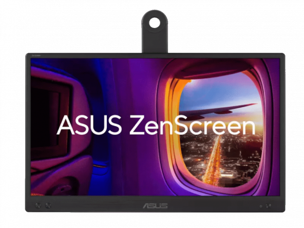 ASUS Monitor ZenScreen MB166CR 15.6 inch IPS 1920x1080 60Hz 5ms GtG USB C prenosni crna
