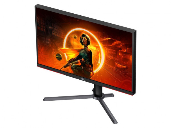 AOC Monitor Q27G3XMNBK 27 inch VA 2560x1440 180Hz 1ms GtG HDMIx2,DP Freesync pivot,visina VESA crna