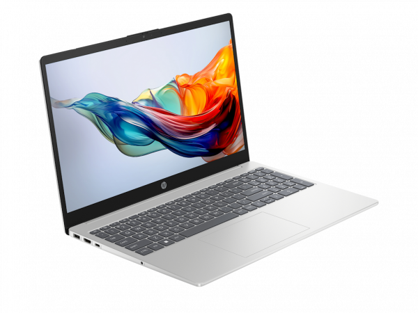 HP Laptop 15-fc0250nm DOS 15.6 inch FHD AG Ryzen 5-7520U 16GB onboard 512GB srebrna