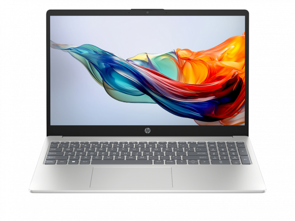 HP Laptop 15-fc0250nm DOS 15.6 inch FHD AG Ryzen 5-7520U 16GB onboard 512GB srebrna