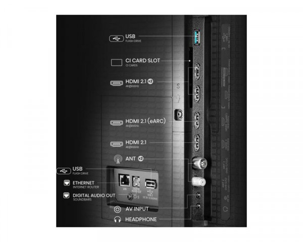 HISENSE 55 inča 55U7Q PRO ULED Mini-LED 4K UHD Smart TV