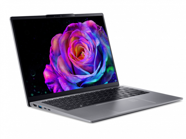 ACER Laptop Swift Go 14 AI SFG14-64 Win11H 14 inch WUXGA OLED Ryzen 5 AI 340 16GB 512GB SSD srebrna