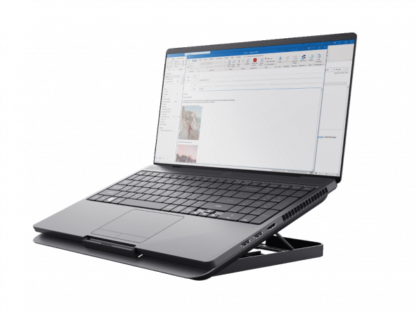 TRUST Hladnjak za laptop Exto 16 inch 180mm Aluminijum siva