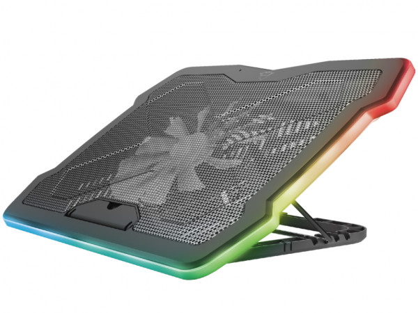 TRUST Hladnjak za laptop GXT1126 AURA crna