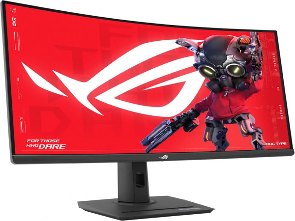 ASUS Monitor ROG XG32WCMS 31.5 inch VA,zakrivljen 2560x1440 280Hz 1ms GtG HDMI,DP,USB C Freesync pivot