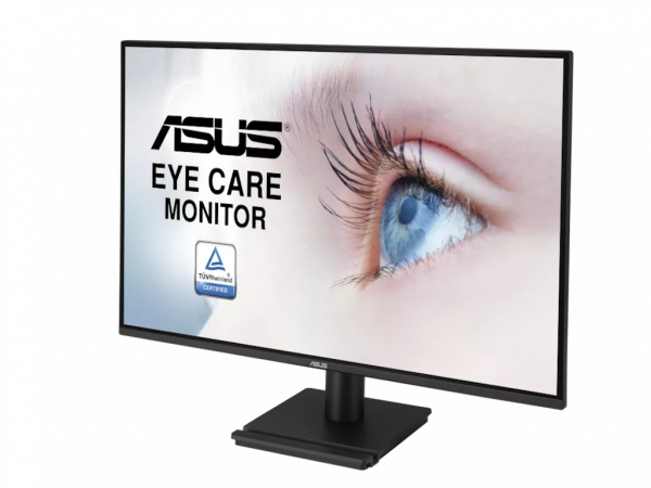 ASUS Monitor VA27AQ 27 inch IPS 2560x1440 75Hz 1ms MPRT VGA,HDMI,DP Adaptive sync zvucnici VESA crna