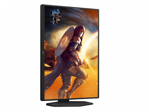 AOC Monitor 25G4SXU 24.5 inch IPS 1920X1080 310Hz 0.3ms MPRT HDMIx2,DP,USB Gsync pivot,visina crna